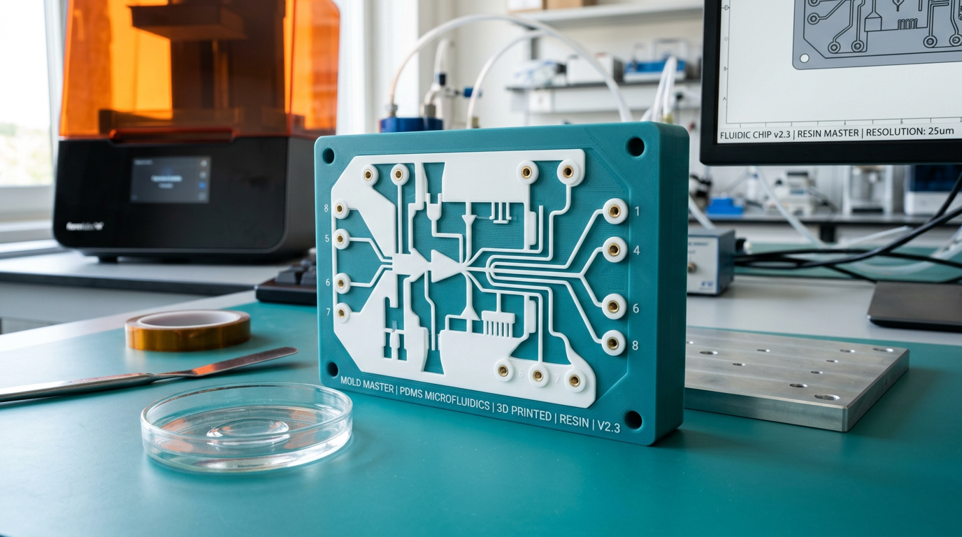 Microfluidic masters